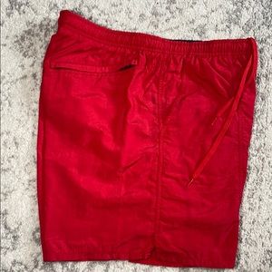 SPEEDO solid swim short red men's Size M